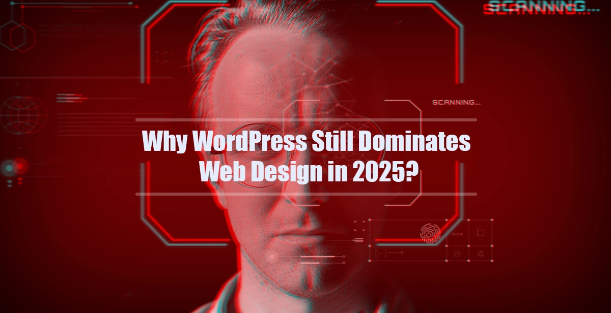 Modern responsive WordPress web design displayed on laptop and mobile devices
