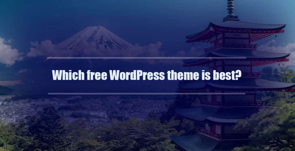 A responsive WordPress theme for performance and customization